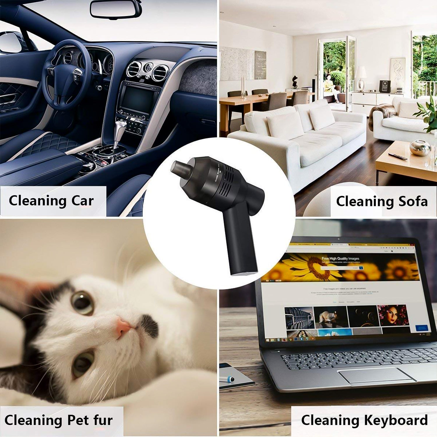 Mini Portable Vacuum Cleaner (1 Pc) Mini Portable Vacuum Cleaner (1 Pc)